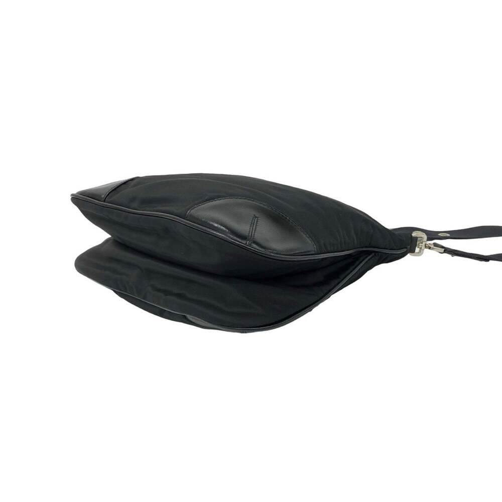 PRADA Black Leather Shoulder Bag - Picture 8 of 10